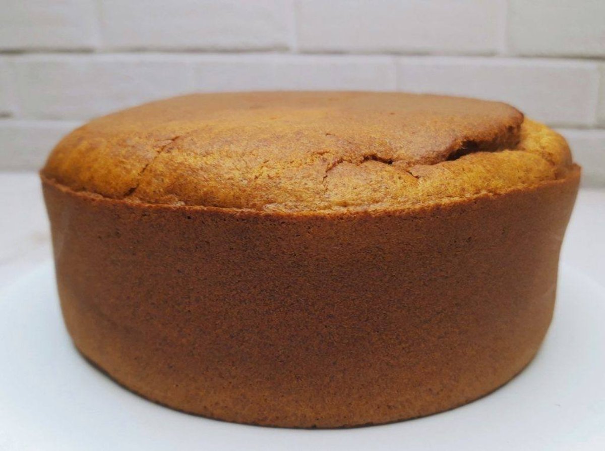 TORTA INTEGRAL DE BANANA SIN AZUCAR.