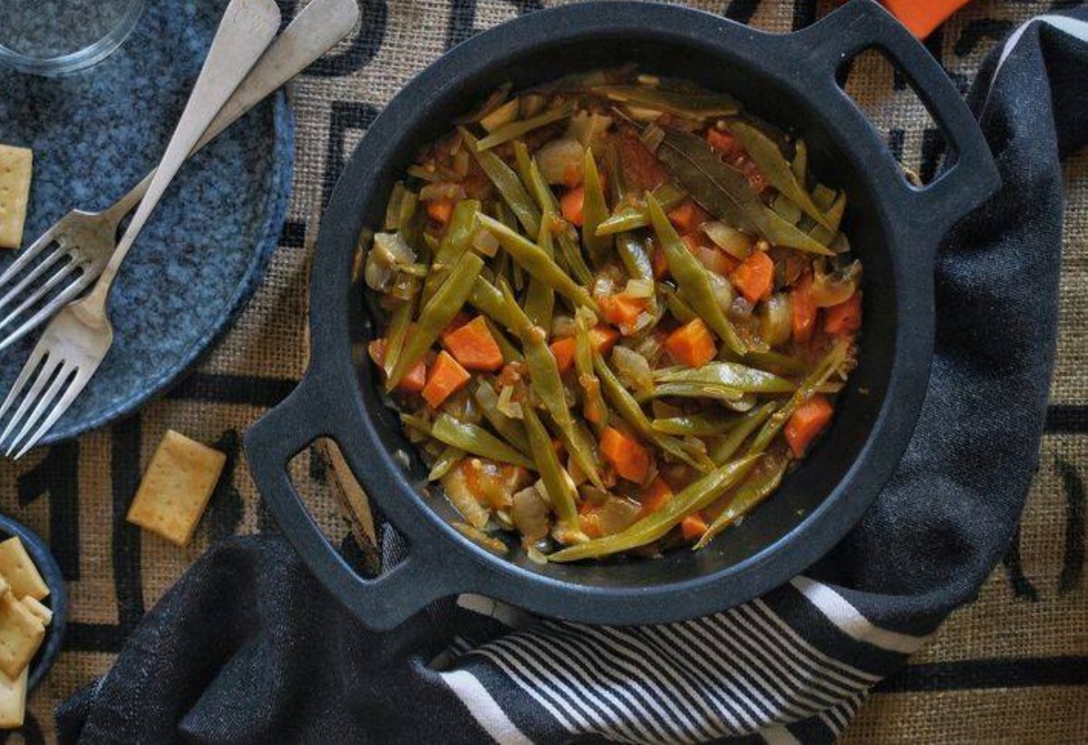 Verduras estofadas sin grasas