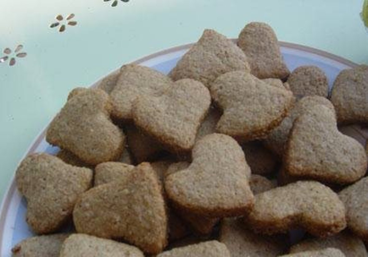 Galletas integrales de almendra y stevia