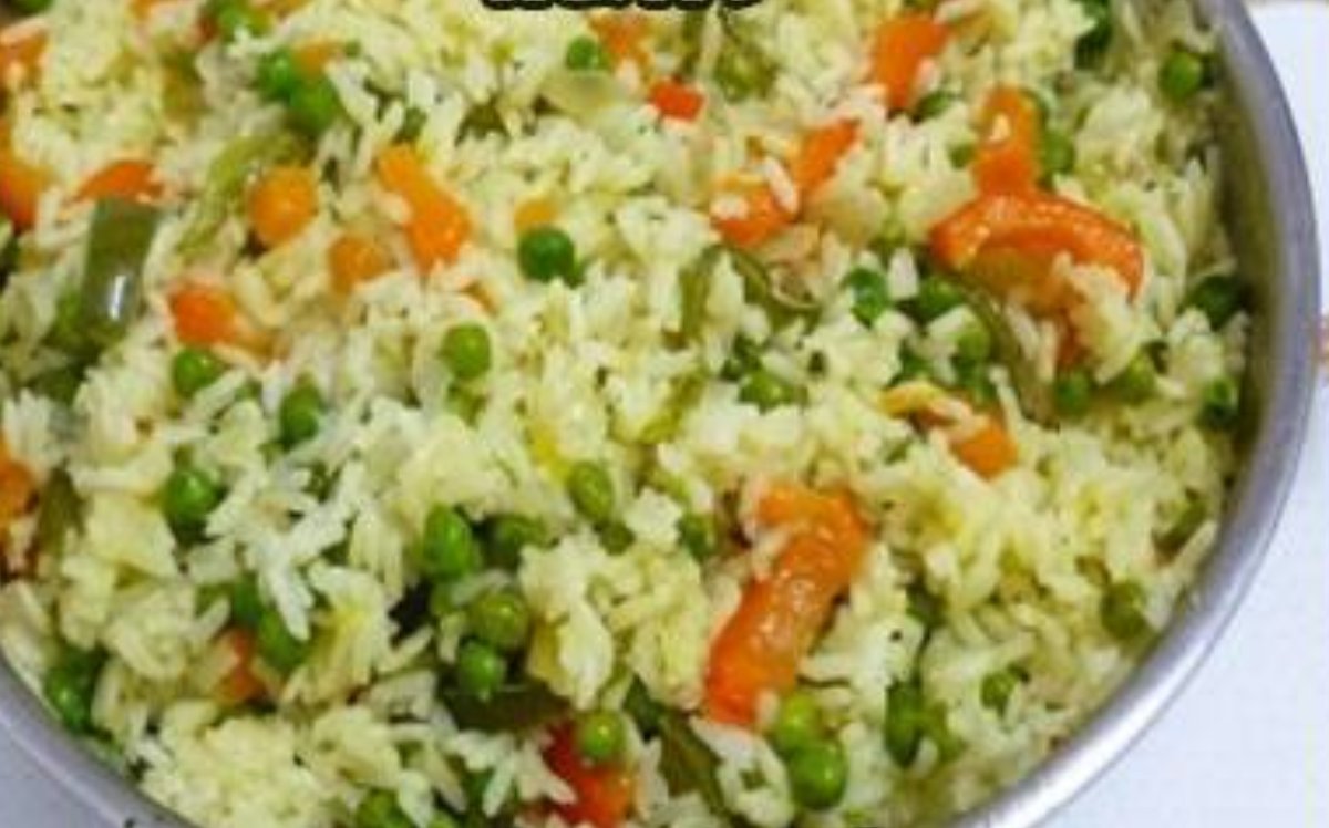 Arroz integral primavera.