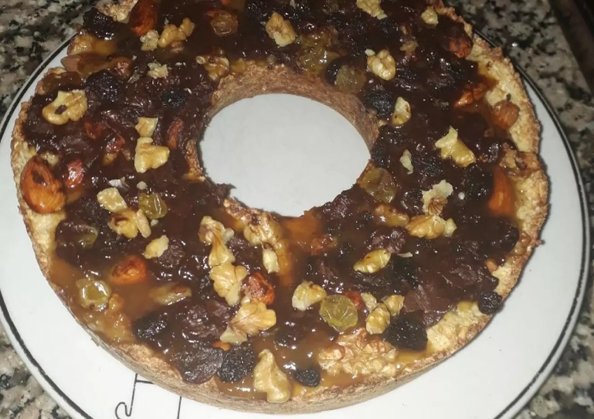 Rosca de pascua fitness