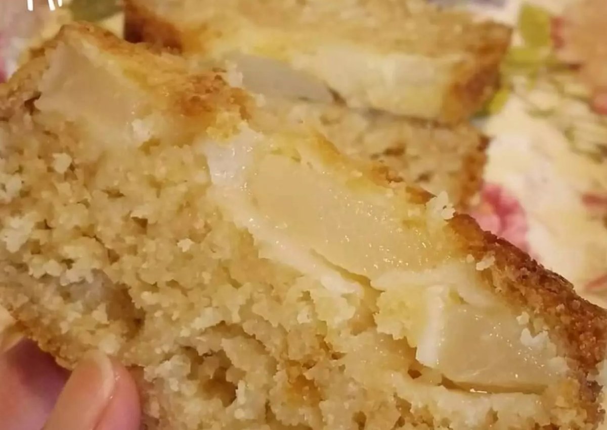 Budín de Pera Sin Gluten.