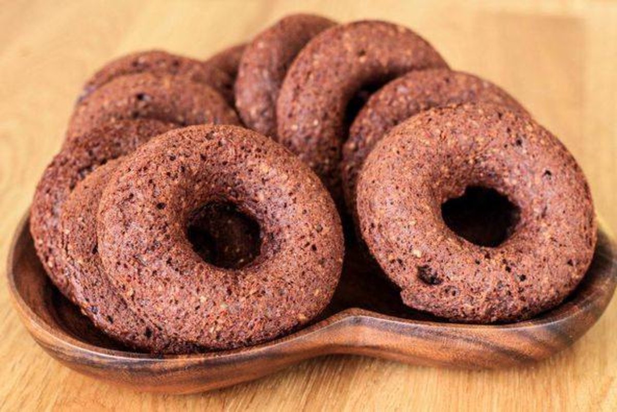 DONUTS DE CHOCOLATE SALUDABLES