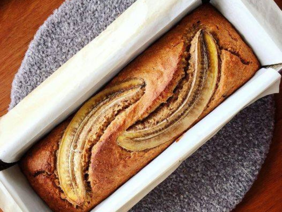 ¿Bananas maduras? Sale un delicioso budín de banana con harina integral!