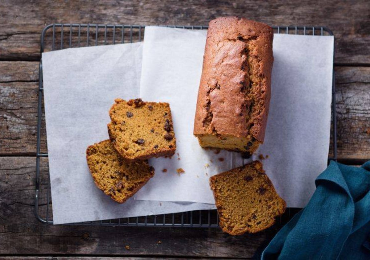 PAN DE PLÁTANO CON CALABAZA Y QUINOA SIN GLUTEN