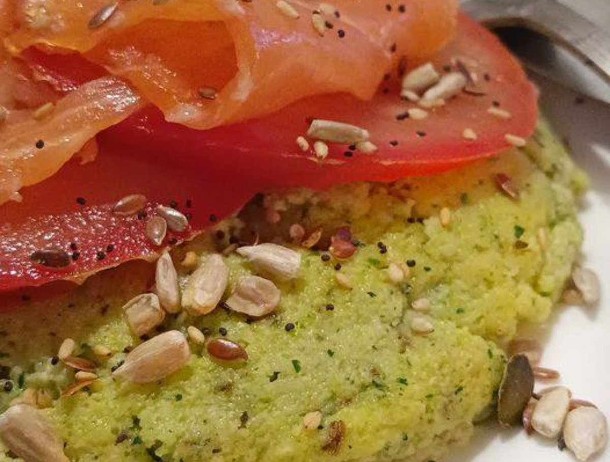 PAN de CALABACÍN en el MICROONDAS