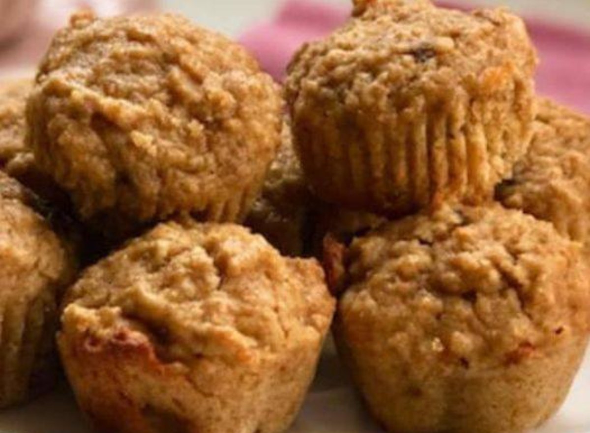 MUFFINS DE AVENA CON YOGOURT GRIEGO