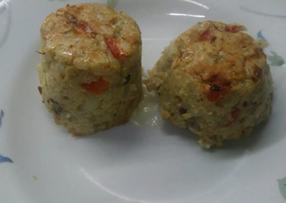 Muffins de arroz yamaní ÍNTEGRAL