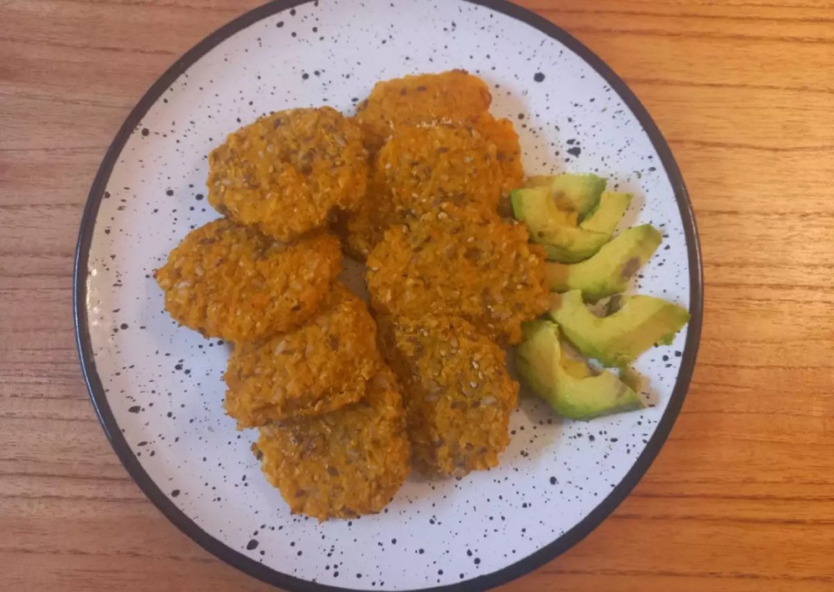 Croquetas de calabaza y arroz