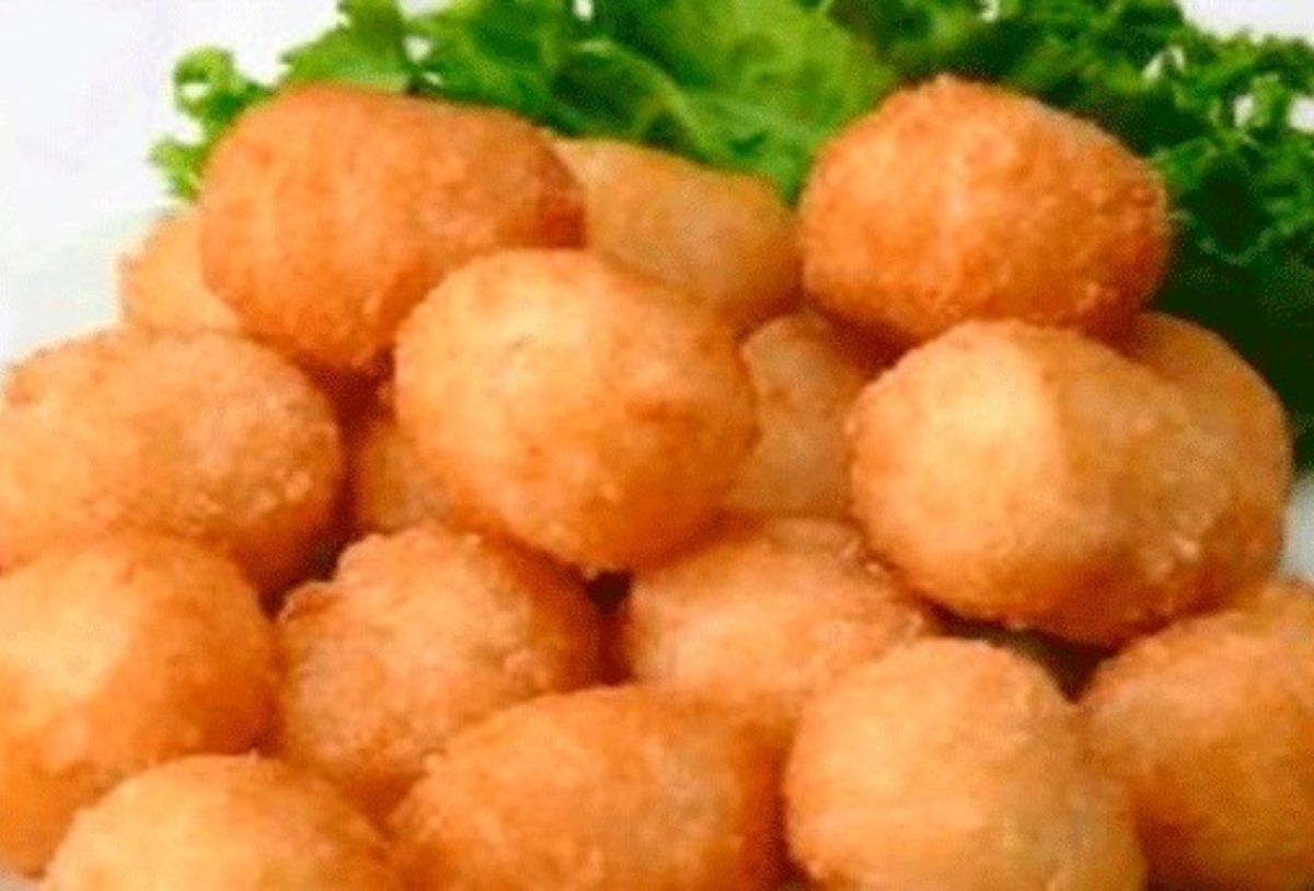 Croquetas de yuca