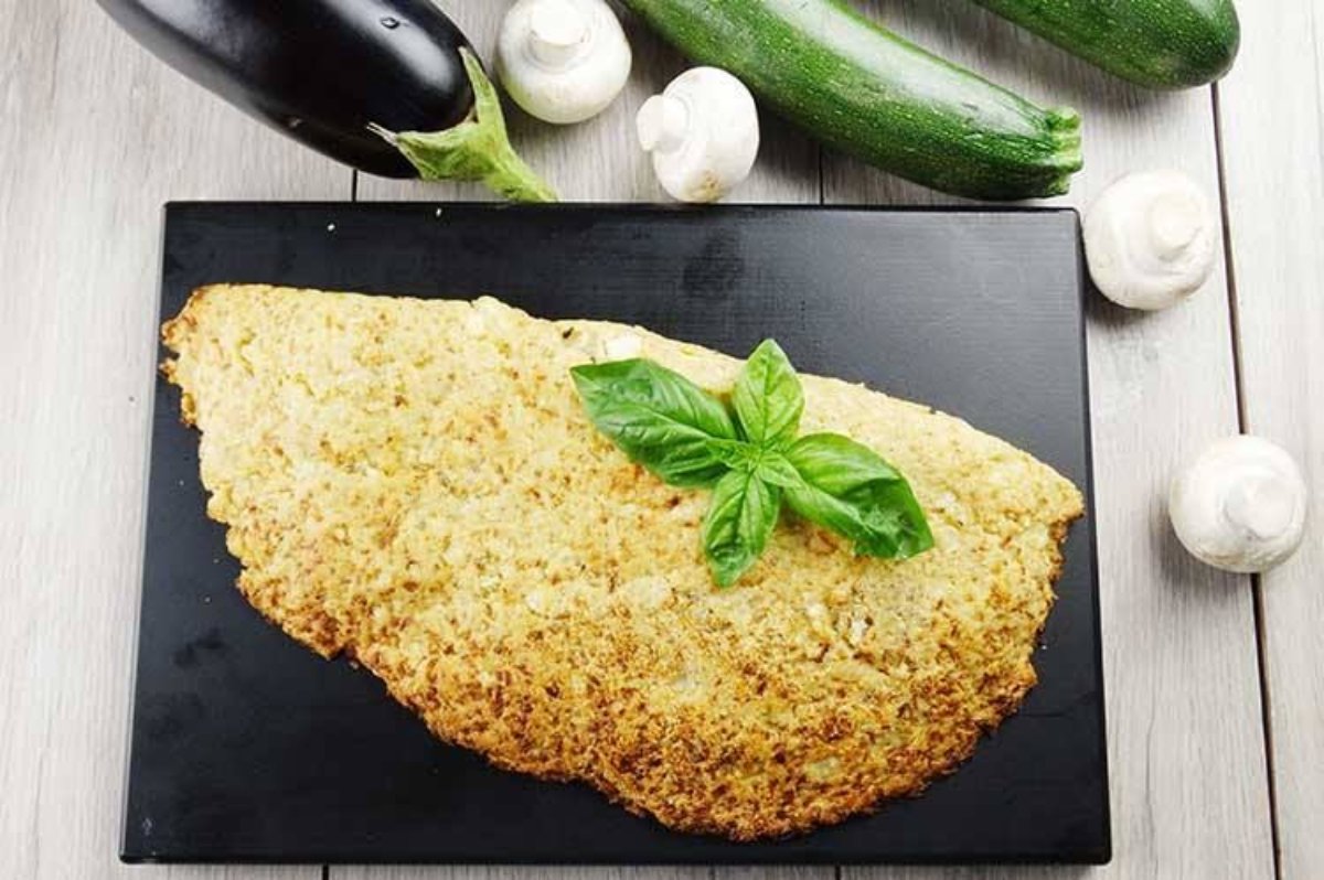 Empanada gigante de coliflor