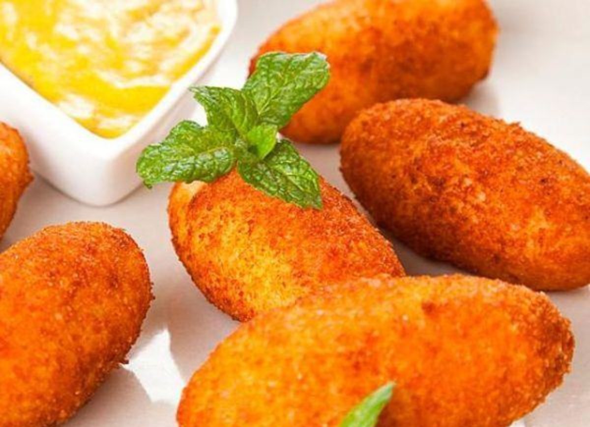 Croquetas de pollo para celiacos