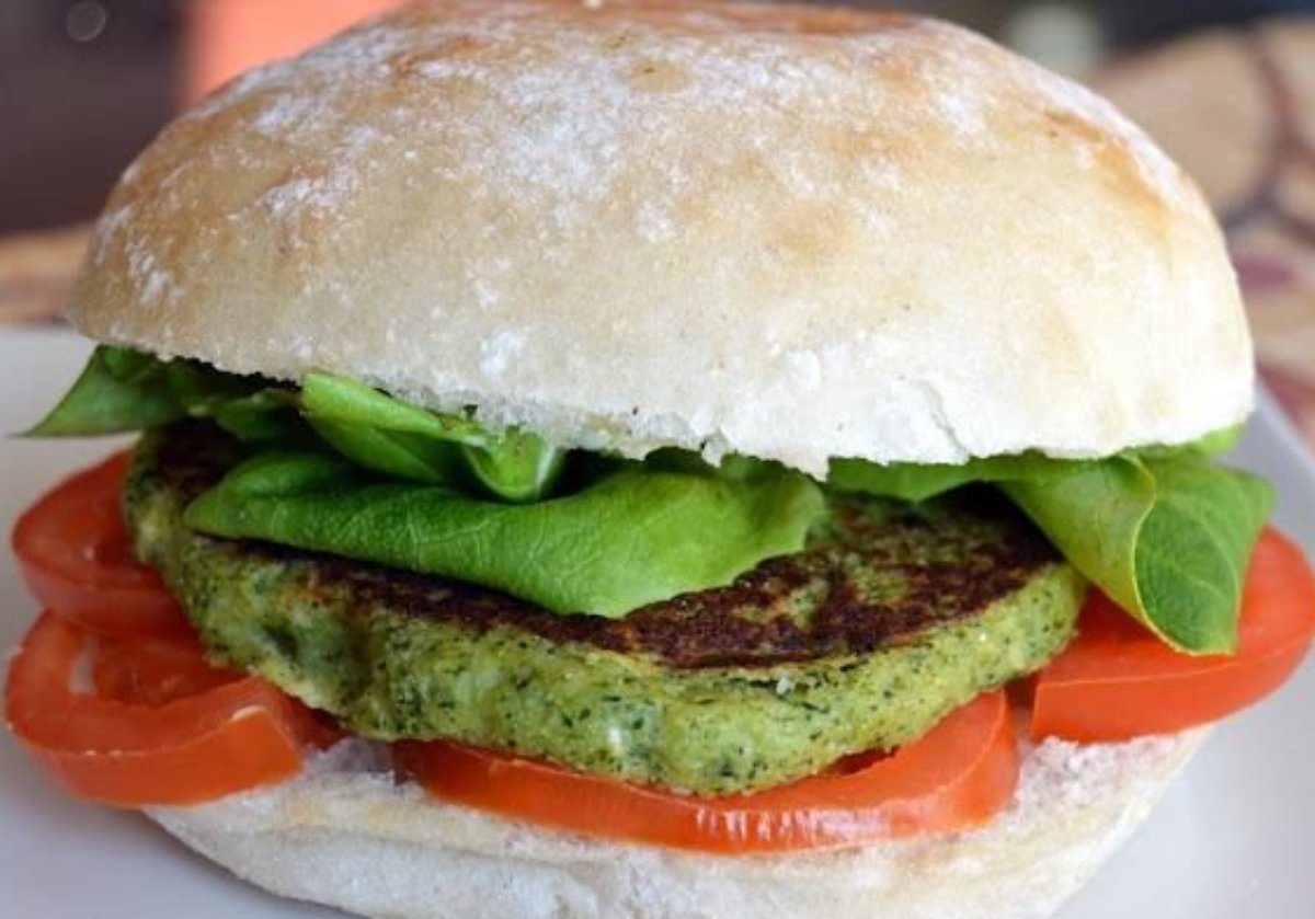 Hamburguesa Vegetal de Brócoli