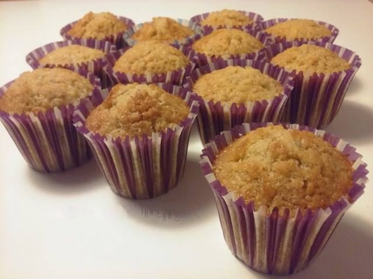 MUFFINS DE MANZANA Y COCO