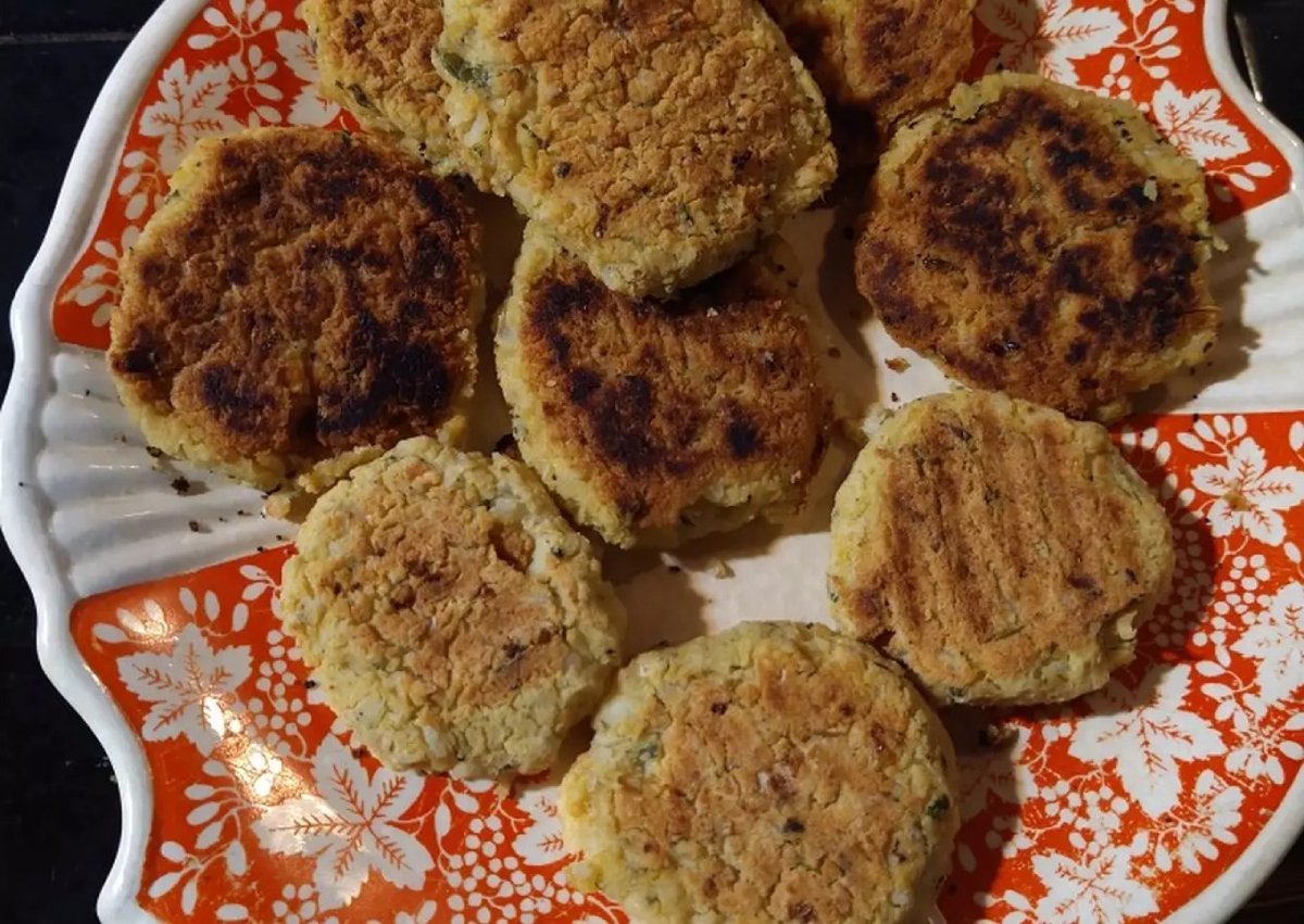 Tortitas de Garbanzo.