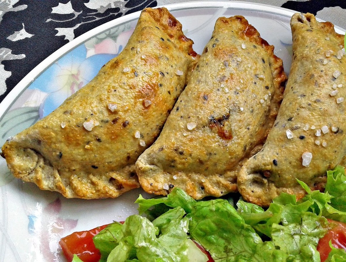 Empanadas saludables: con masa de calabaza y avena