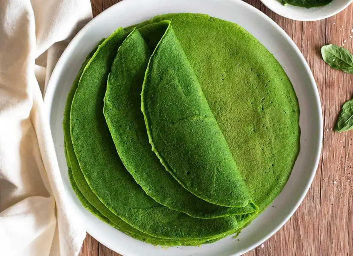 CREPE DE ESPINACA – SIN GLUTEN