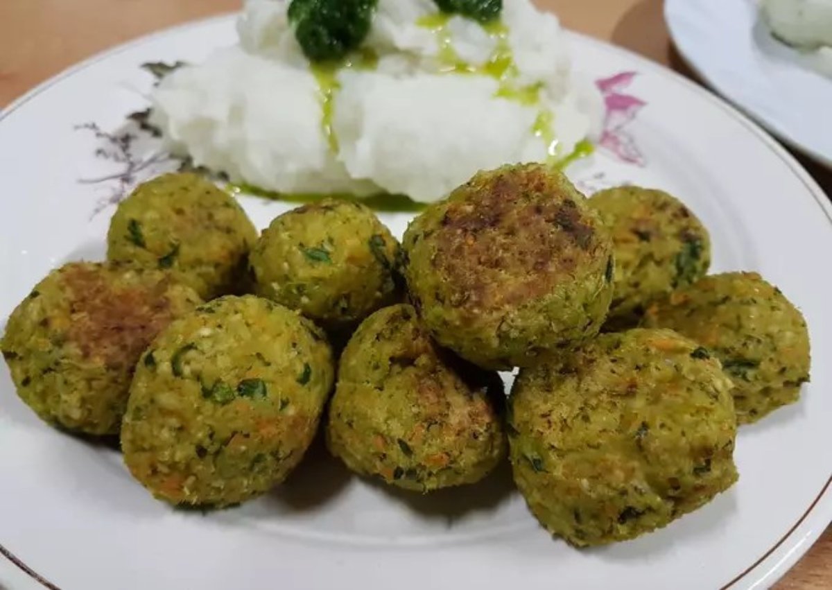 Albondigas de pollo y vegetales súper sanas