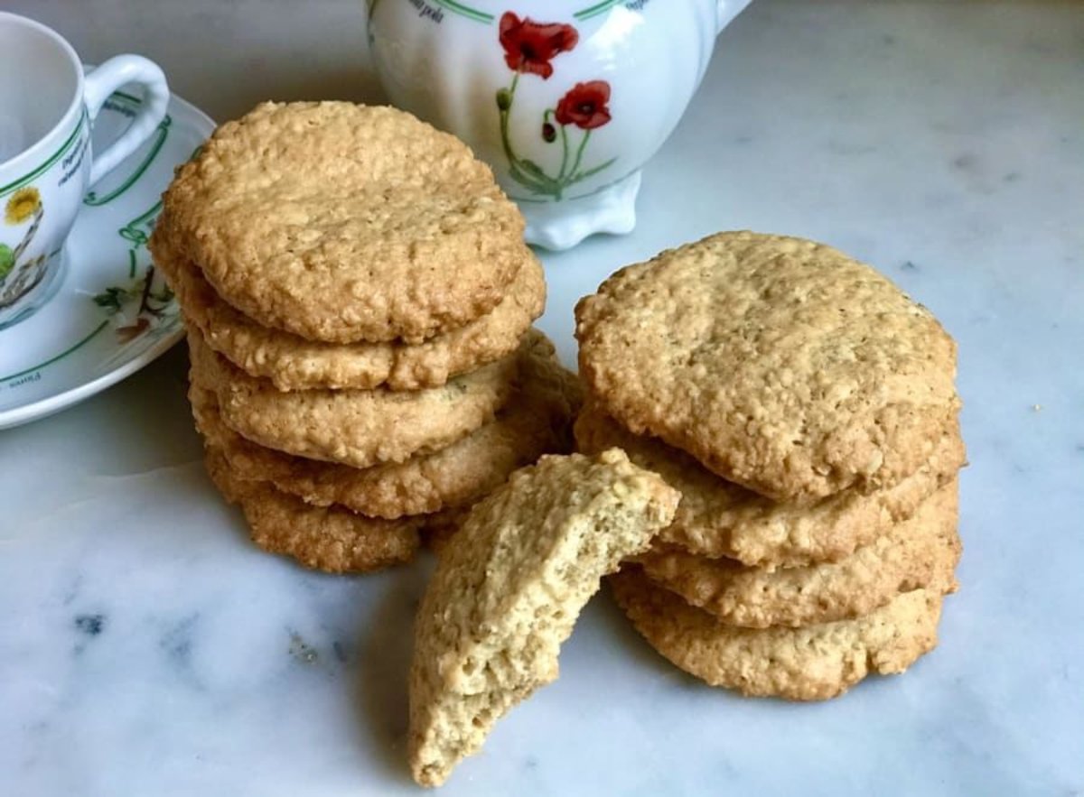 Galletas Crujientes de Avena.