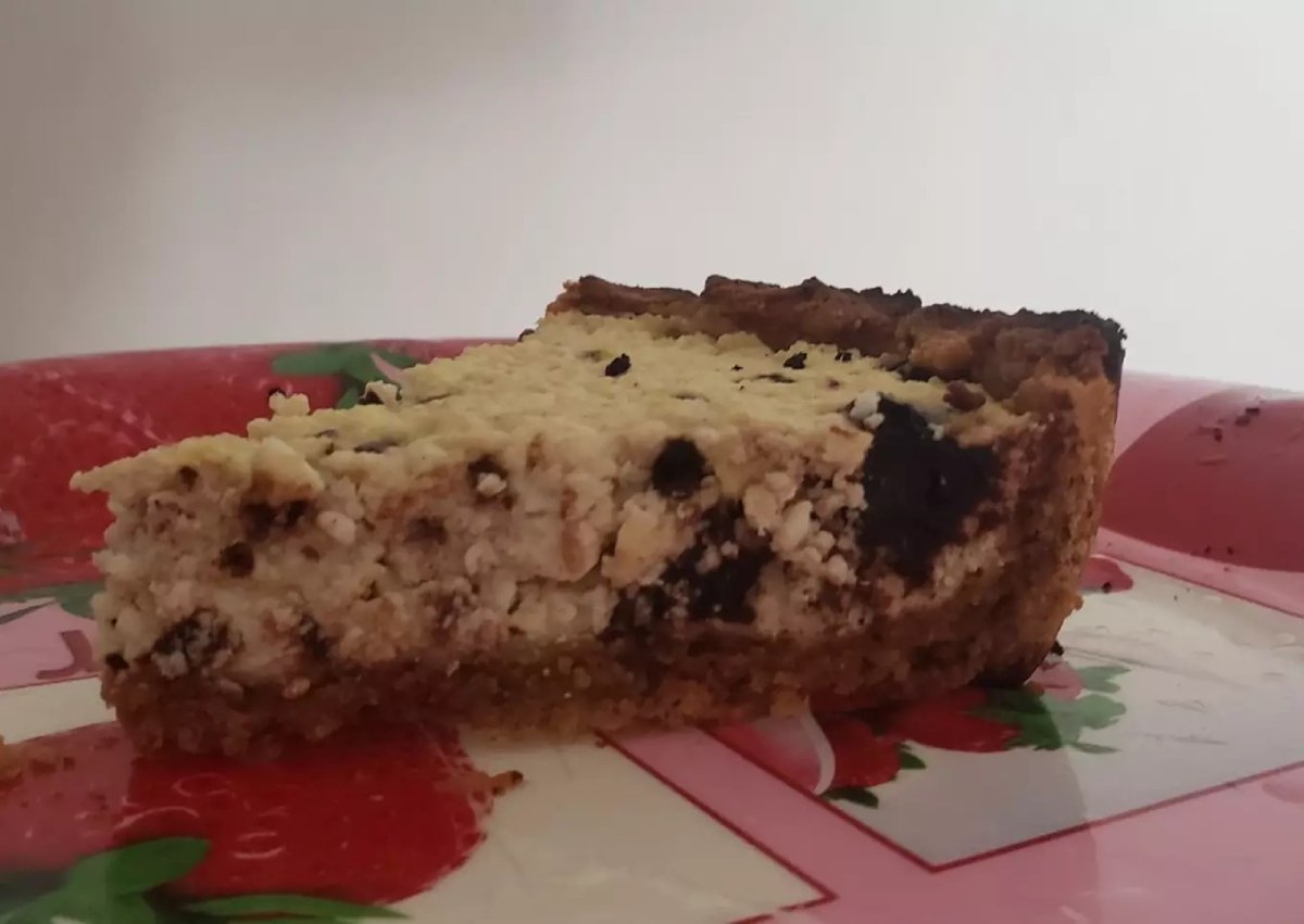 Tarta de ricota con chocolate low carb