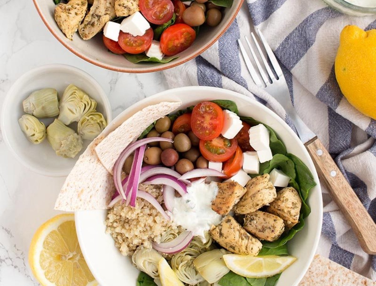 BUDDHA BOWL DE QUINOA Y POLLO.