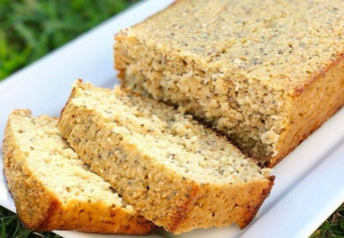 Torta sin harina, a base de avena y yogurt