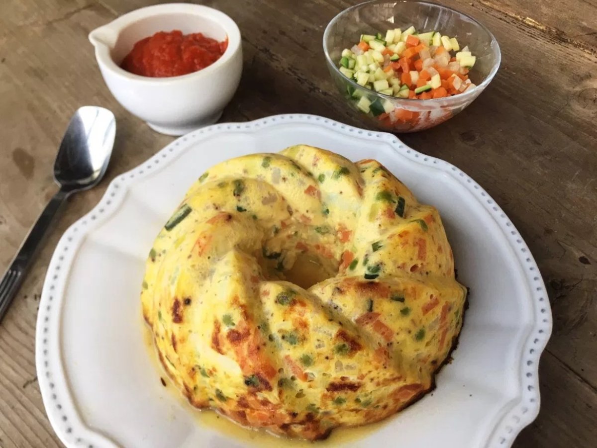 PASTEL DE VERDURAS LIGHT Y DELICIOSO