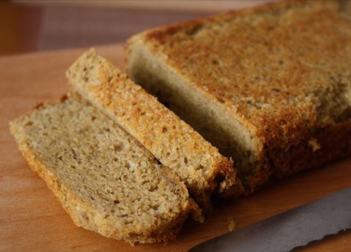 Torta de banano con harina de quinoa