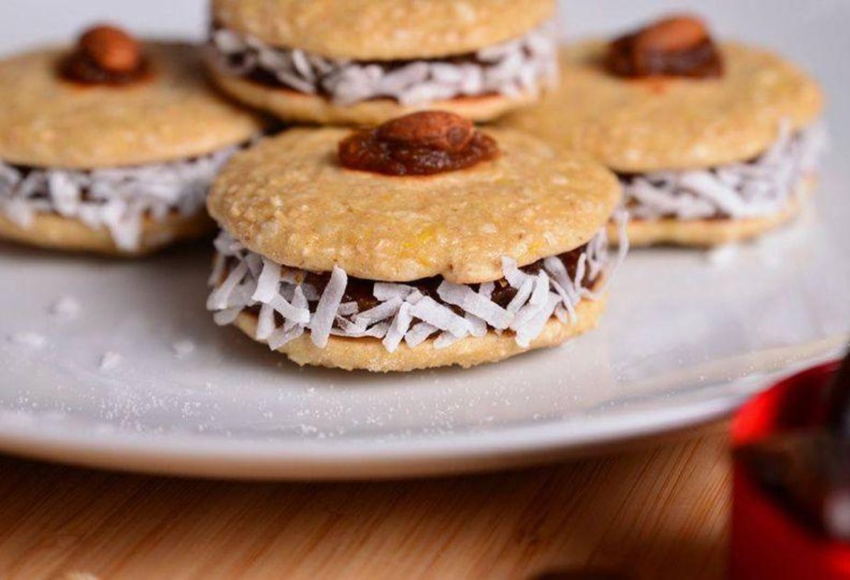 Alfajores saludables de Coco (Sin horno!)