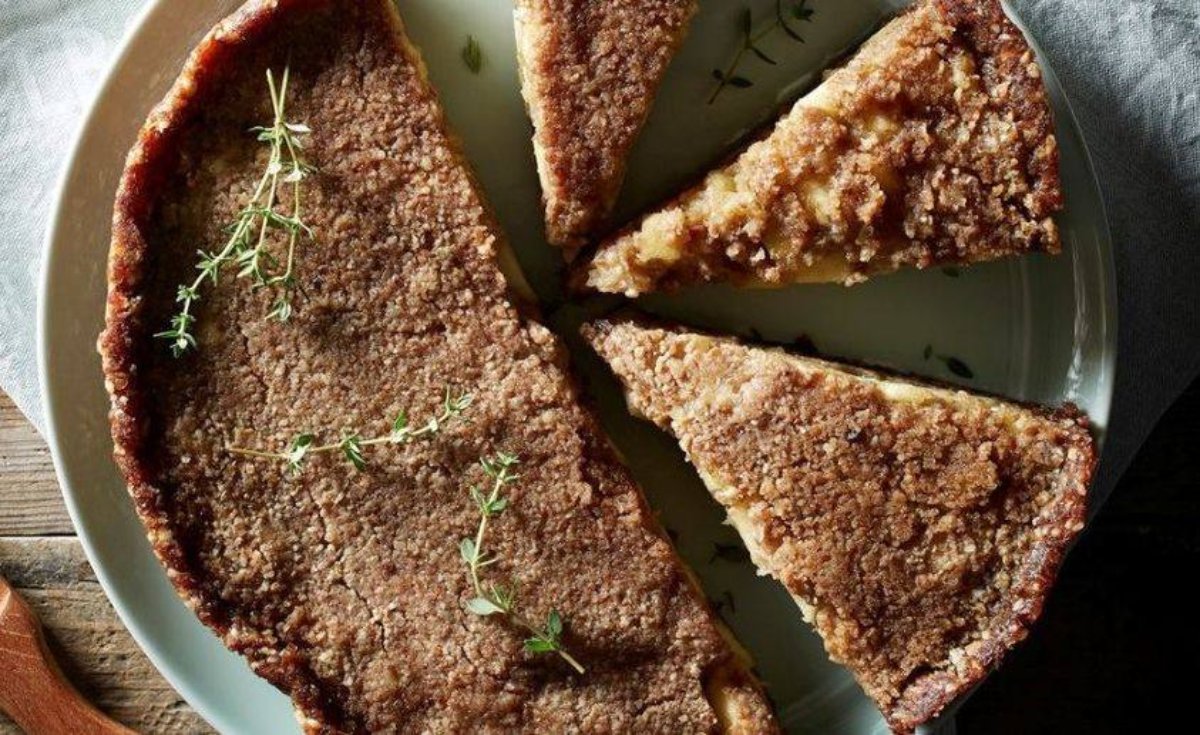 TARTA DE MANZANA SIN HORNO (APTA PARA CELIACOS Y VEGANOS)