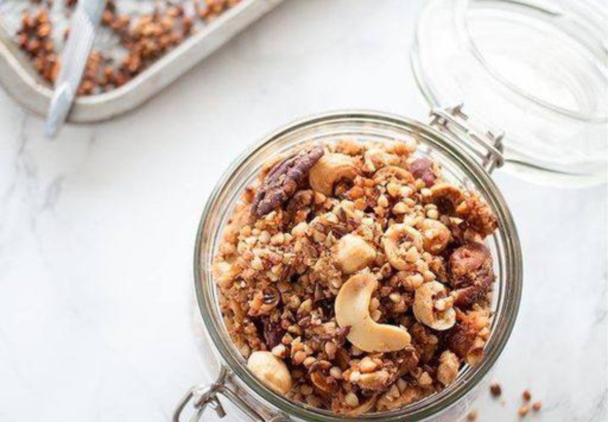 Muesli sin gluten con trigo sarraceno