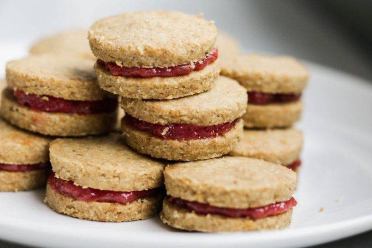 ALFAJORES DE AVENA Y FRUTA