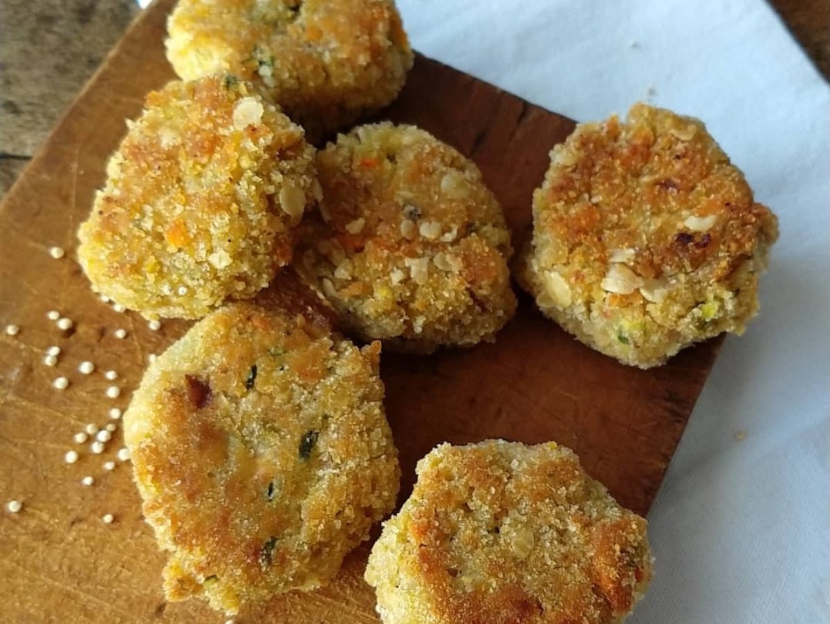 Croquetas de quinoa, zanahoria y zapallito