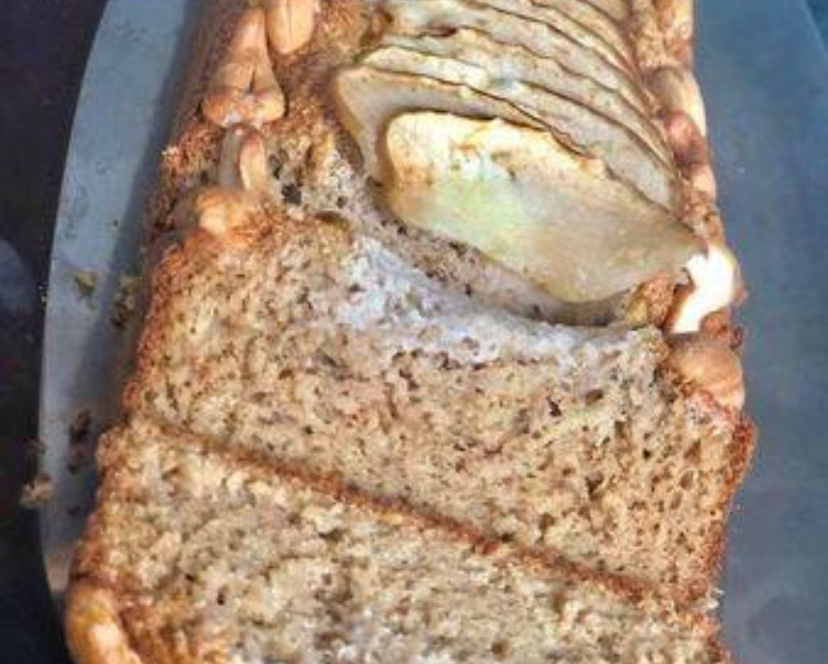BUDIN DE AVENA Y MANZANA