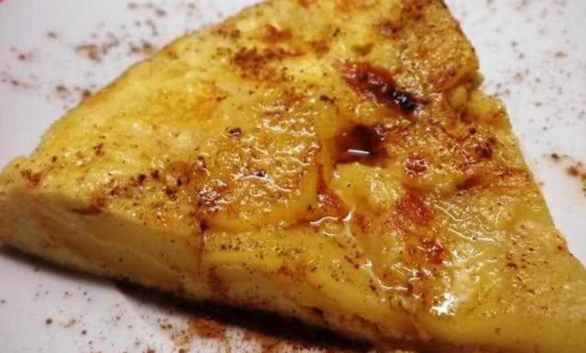 TORTILLA DE MANZANAS