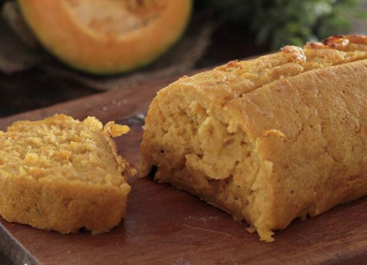 ROLLO DE CALABAZA Y PAPA.