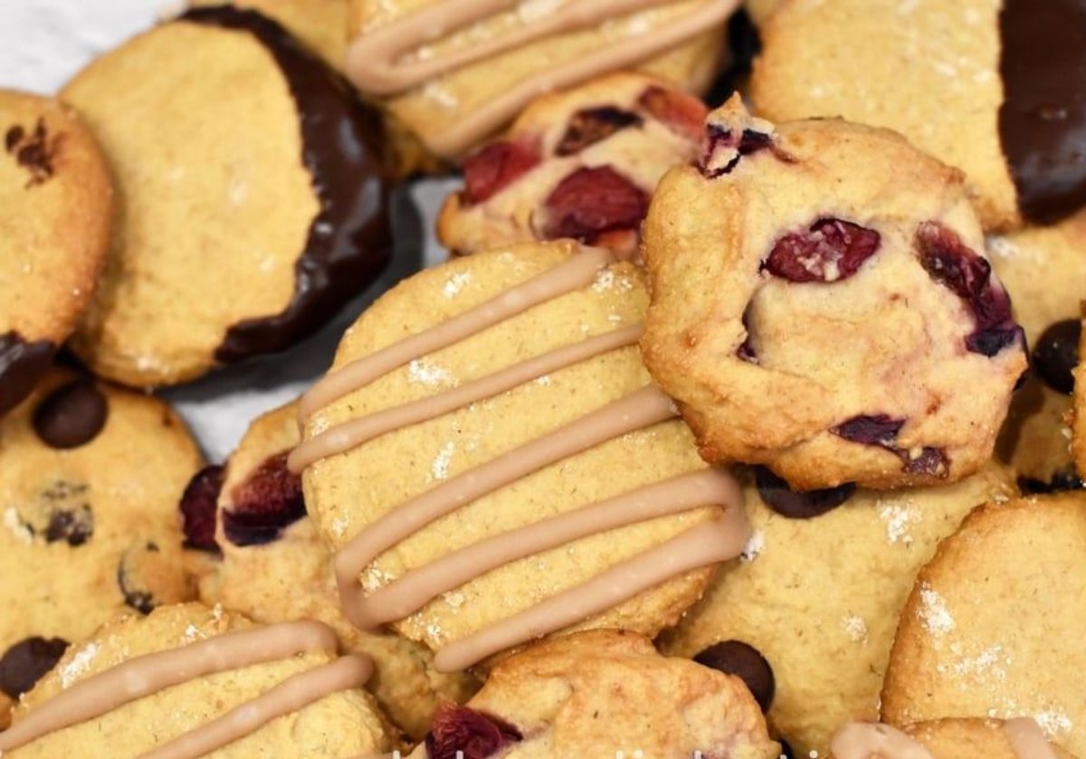 Galletas de yogur saludables y sin azúcar