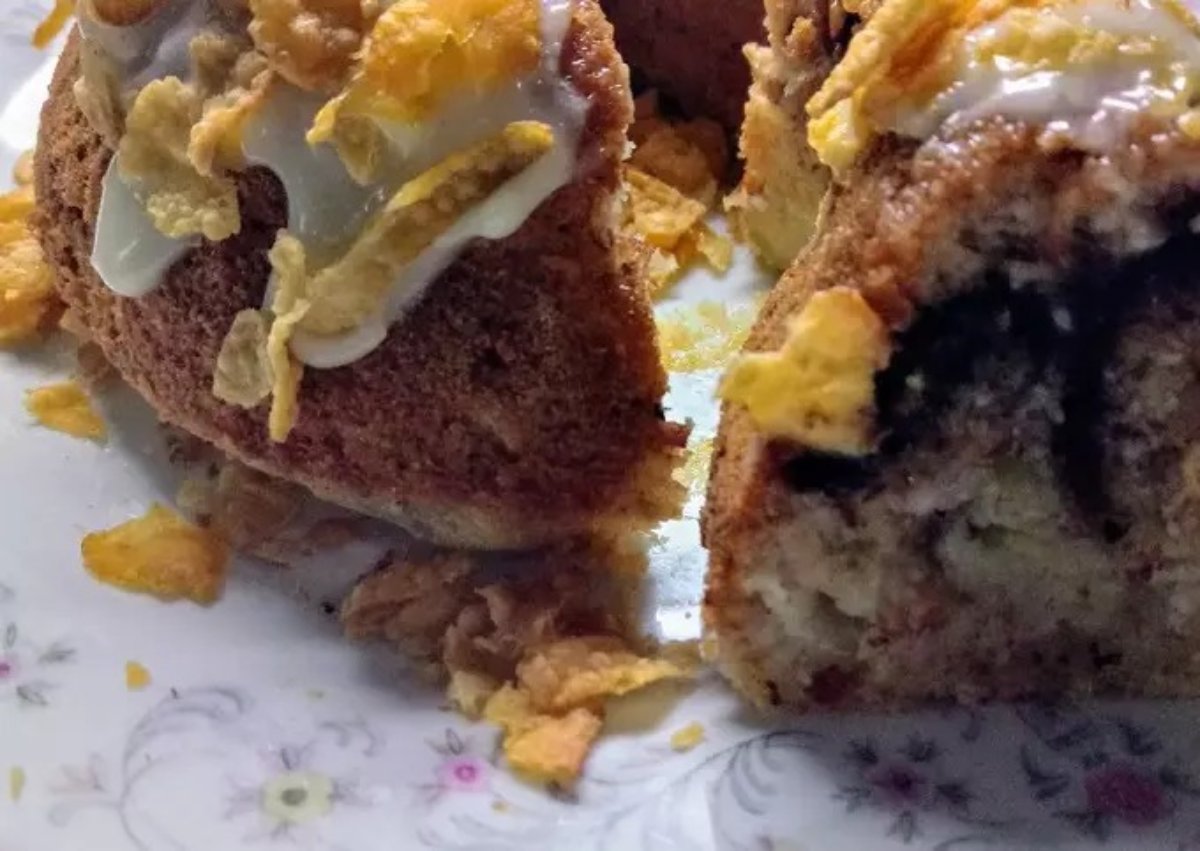 Budín de banana sin harina, apto celíacos