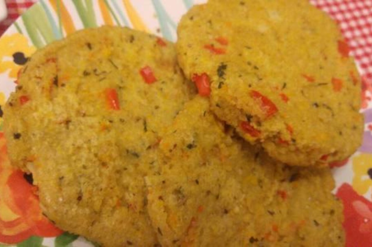 Hamburguesas de zanahoria, calabaza, avena y semillas