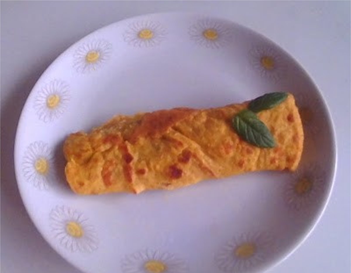 Panqueques de calabaza (zapallo o ahuyama), harina integral y salvado de avena