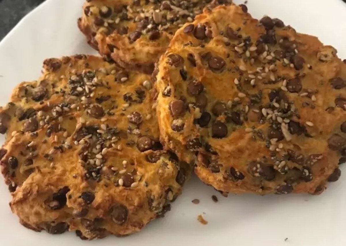 Hamburguesas de lentejas y zanahoria.