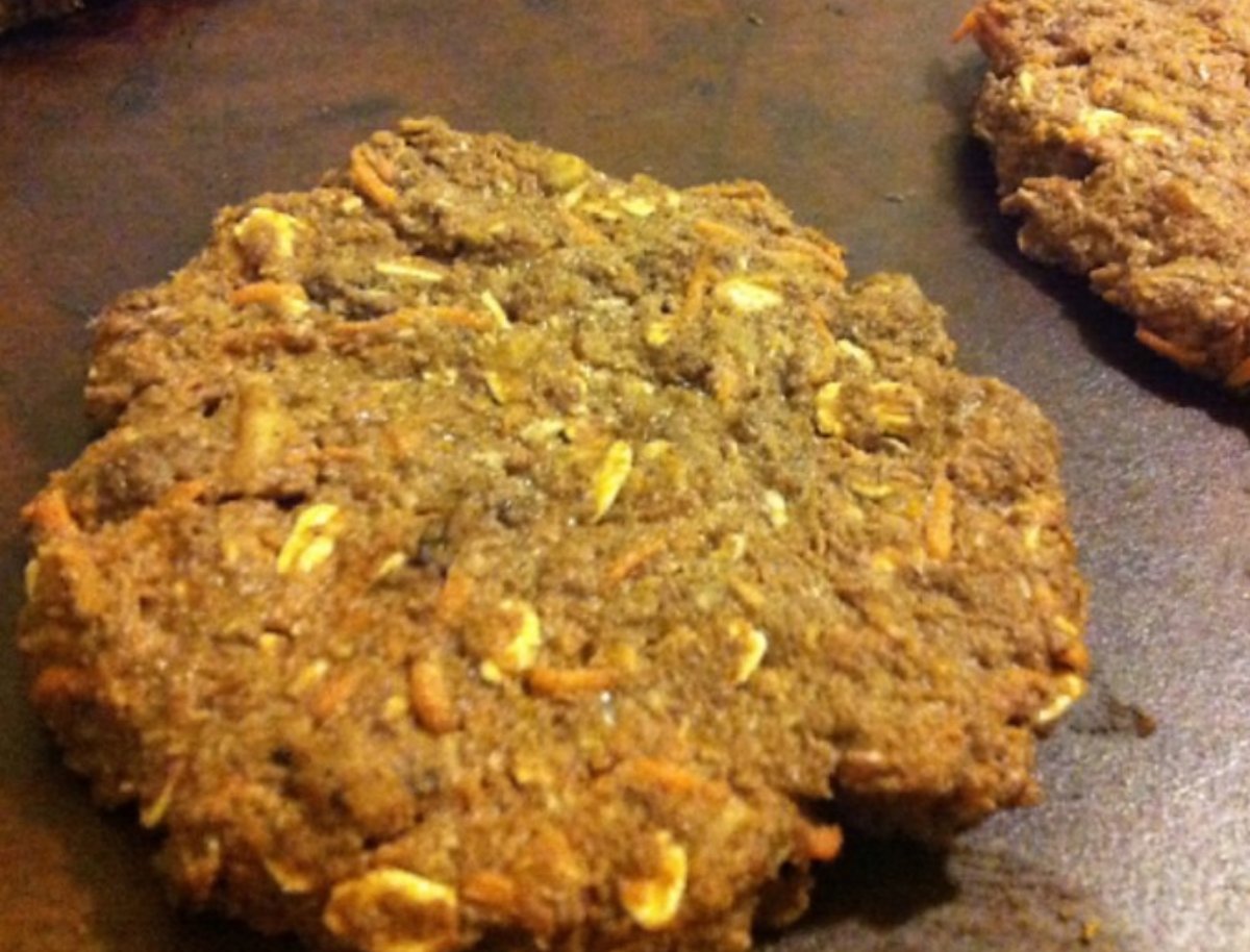 GALLETAS DE AVENA, TEFF Y ZANAHORIA