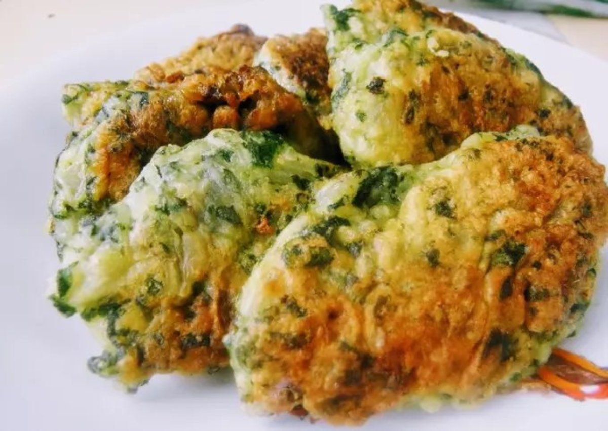 Bocadillos de espinaca sin harina