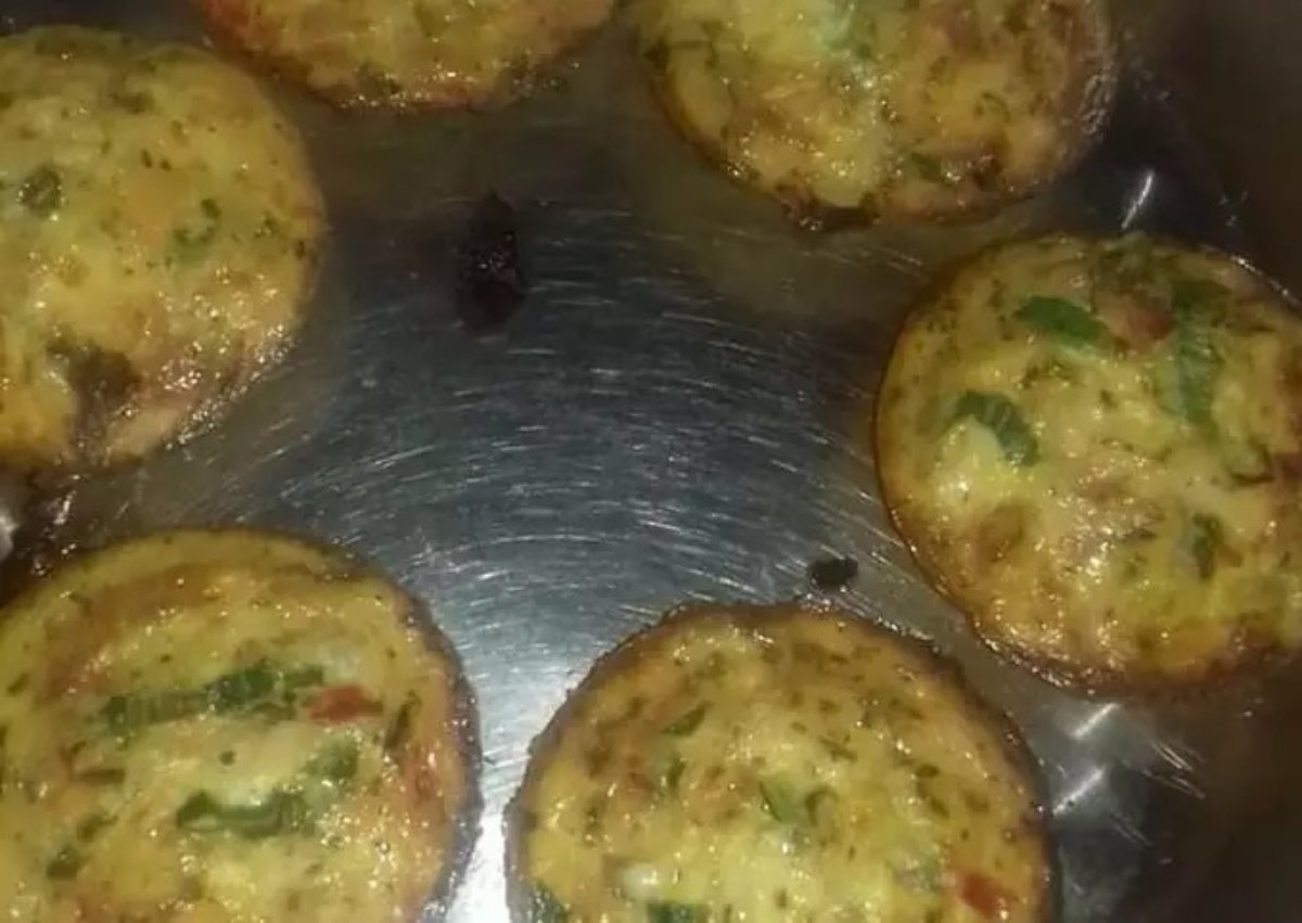 Muffins de pechuga de pollo