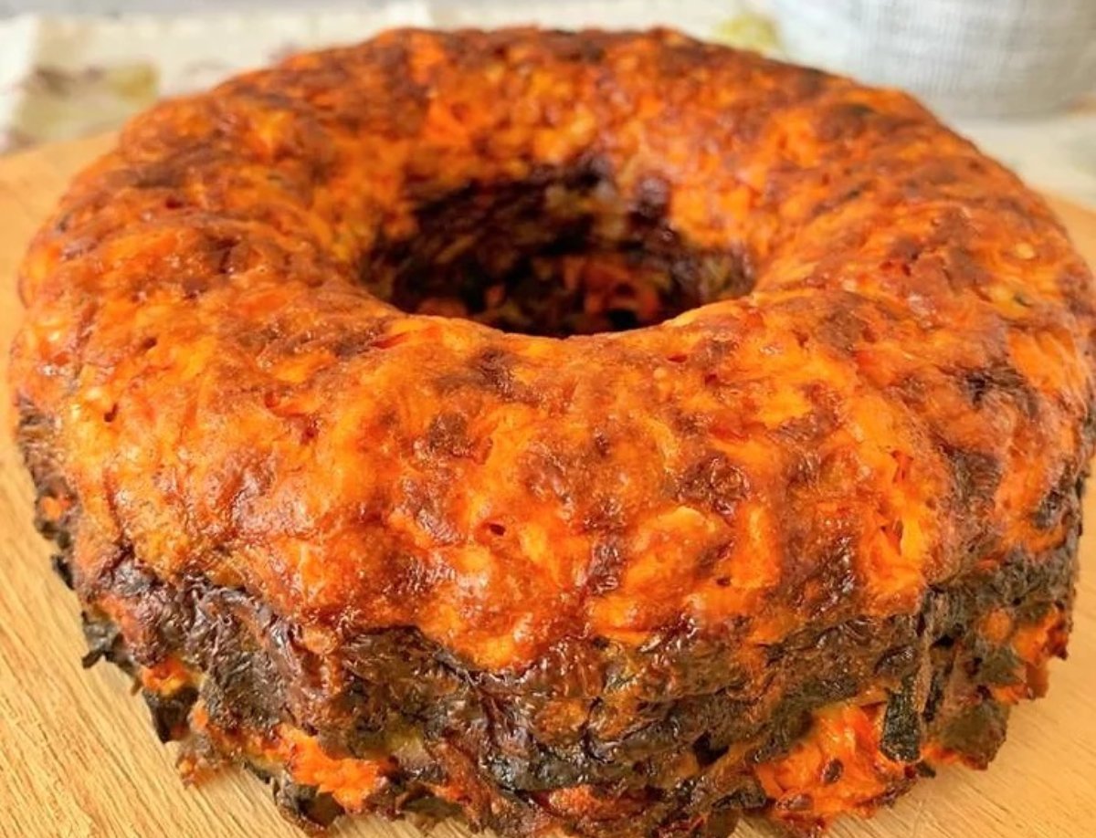 Budín de zanahoria y remolacha