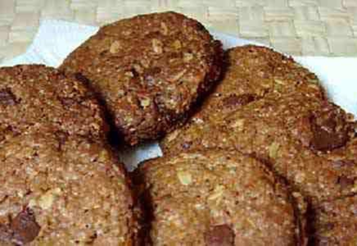 Galletitas integrales de chocolate