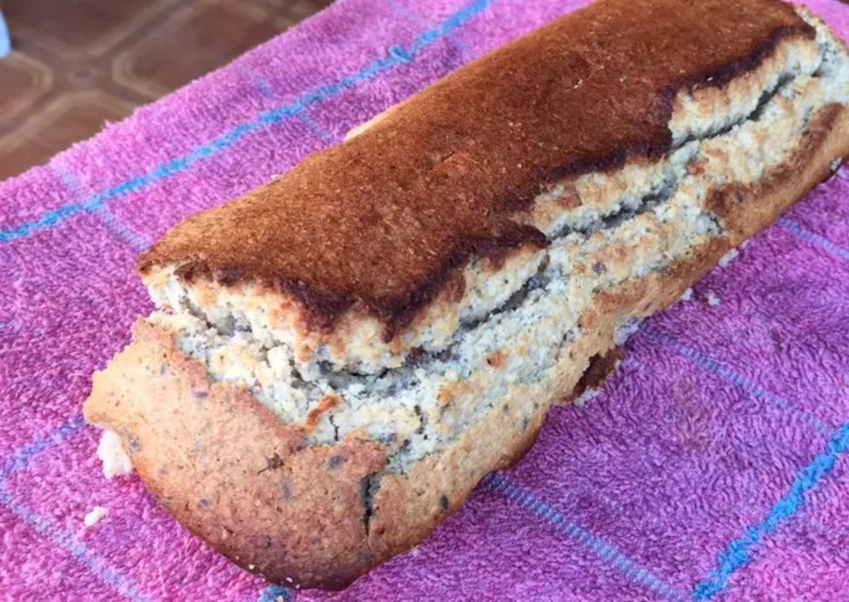 Pan de Salvado de avena con harina de arroz, leche descremada y semillas de lino
