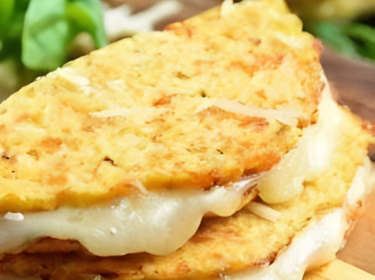 Queso Asado De Coliflor