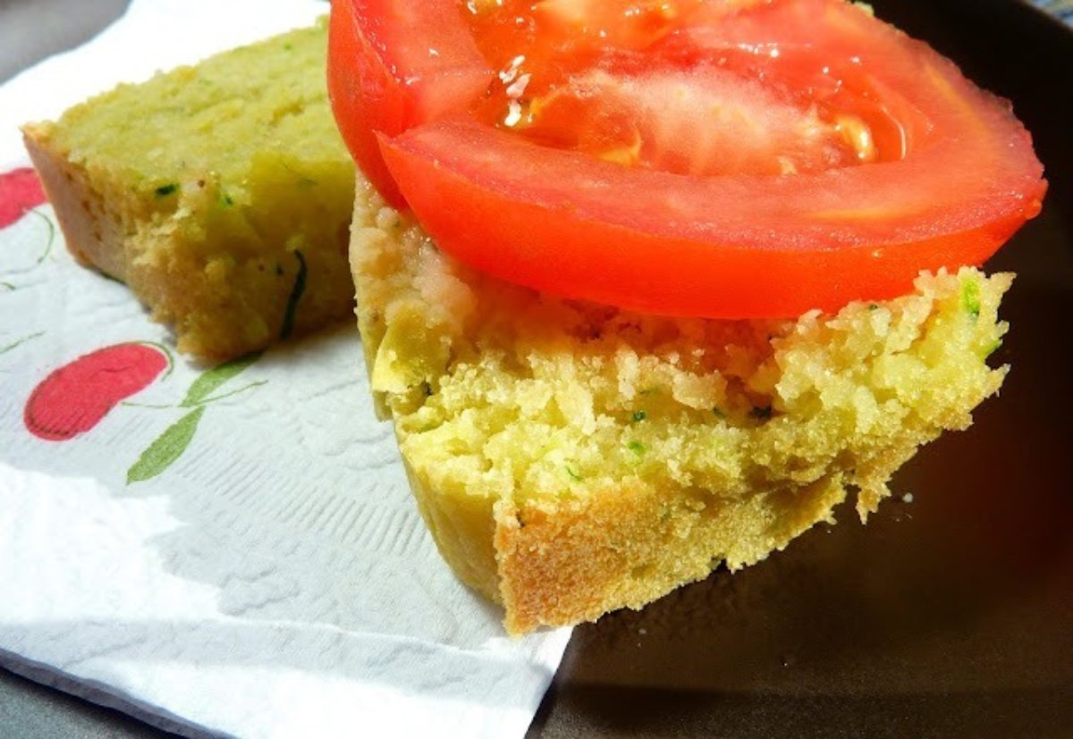 Pan con calabacín y 4 harinas dieta baja en Fodmap’s