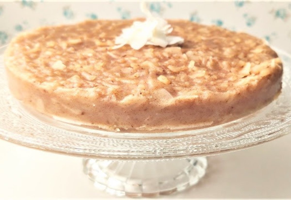 TARTA DE ARROZ Y COCO